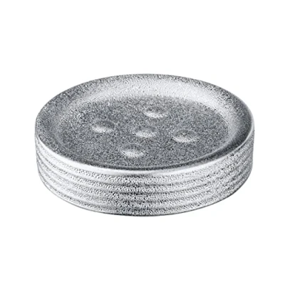 Afbeelding van Wenko Zeephouder Polaris 11 X 2,5 Cm Keramiek Zilver
