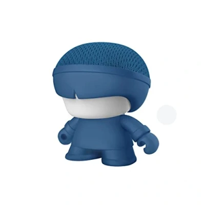 Afbeelding van Xoopar Mini XBoy Eco Edition Bluetooth luidspreker Selfieknop Lamp Koppel meerdere aan elkaar Blauw