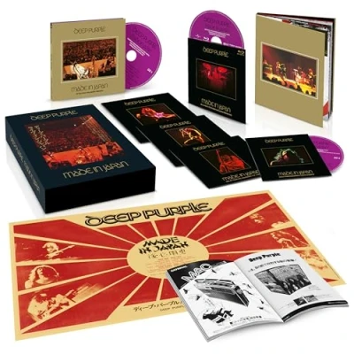 Afbeelding van Deep Purple Made In Japan 5 CD Blu Ray Audio Merchandise) (2025 Mix Deluxe Edition)