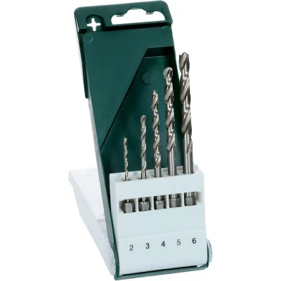 Afbeelding van Bosch Accessories 2609255127 HSS Metaal spiraalboorset 5 delig 2 mm, 3 4 6 mm Geslepen DIN 338 1/4 (6.3 mm) 1 set(s)