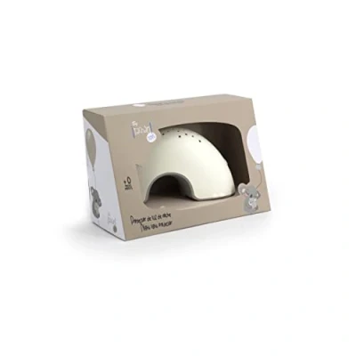 Afbeelding van Babyprojector voor Babykamer Witte Nachtlamp met Sterren Baby Timer Tachan Inclusief Batterijen