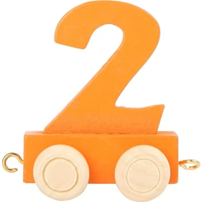 Afbeelding van small foot Coloured Numbers Train 2