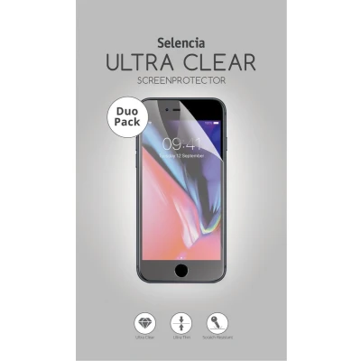 Afbeelding van Selencia Screenprotector Geschikt voor Samsung Galaxy J6 Plus / J4 Duo Pack Ultra Clear smartphone