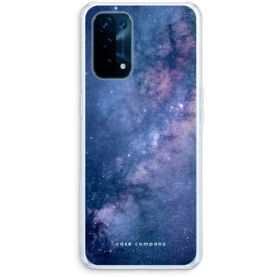 Afbeelding van Case Company® hoesje geschikt voor Oppo A74 5G Nebula Soft Cover Telefoonhoesje Bescherming aan alle Kanten en Schermrand