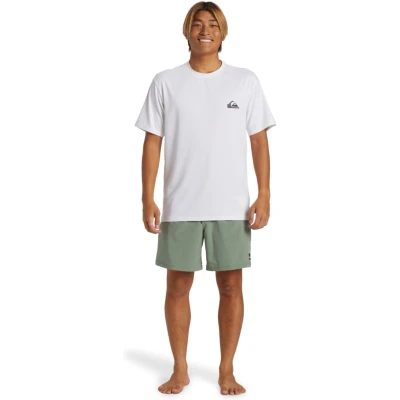 Afbeelding van Quiksilver Everyday SURF KURZÄRMLIGES Sport Tshirt, Heren, Maat: XL, White