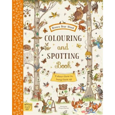 Afbeelding van Brown Bear Wood Wood: Colouring and Spotting Book