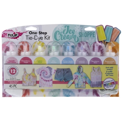 Afbeelding van Tulip One step tie dye kit Ice cream shop