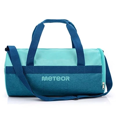 Afbeelding van Sporttas Sport Bag ideaal voor Fitness Sportschool Dames en Heren Reistas (20L, Blauw/mint)