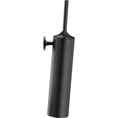 Afbeelding van Duravit Starck T closetborstelgarnituur 8x11,8x43,5cm mat zwart