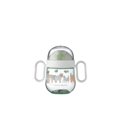 Afbeelding van Mepal Mio antilekbeker 2.0 200 ml Makkelijk vast te houden Kinderservies Little Farm