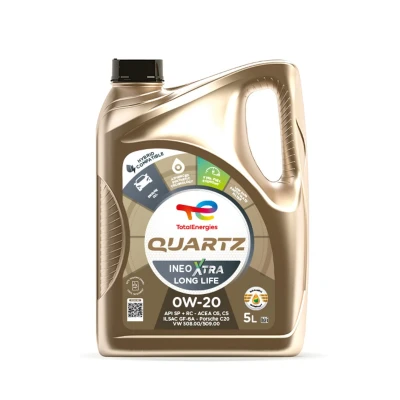 Afbeelding van Total Quartz Ineo Xtra Long Life 0W 20 5L Motorolie 3210205 VOLKSWAGEN: Golf 7 Variant, Caddy V California, Sportsvan, AUDI: Q3 Sportback, Q5