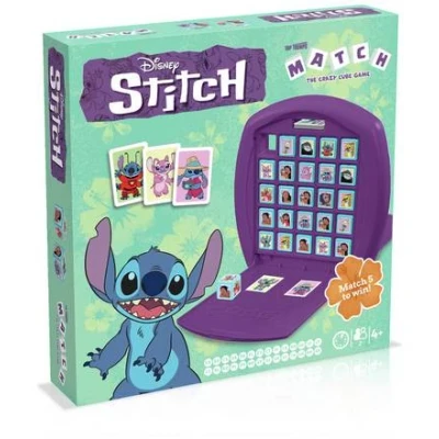 Afbeelding van Asmodee Match Stitch Disney klassiek spel 4+ Winning Moves FR/NL/EN/DE