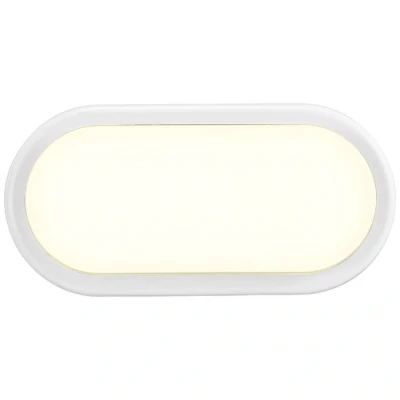 Afbeelding van Nordlux Cuba Energy Oval 2019181001 LED buitenlamp (wand) 6.5 W Wit