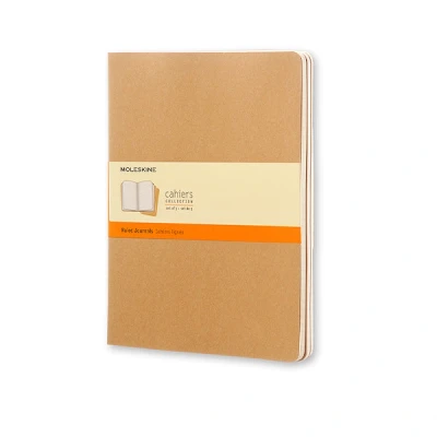 Image de Cahier ligné Très grand format Couverture souple en carton kraft