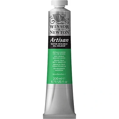 Afbeelding van Winsor &amp; Newton 1537521 Artisan watermengbare olieverf, hoge pigmentconcentratie, goede dekking en lichtbestendigheid buis, Phthalo Green (Yellow Shade)