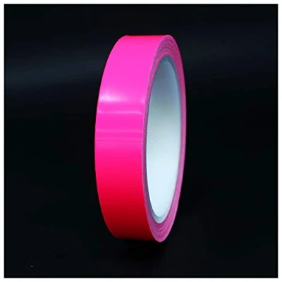 Afbeelding van Decoratieve plakstrips voor auto, motorfiets, boot, modelbouw, vele kleuren, lengte 10 m (neonroze, mm)
