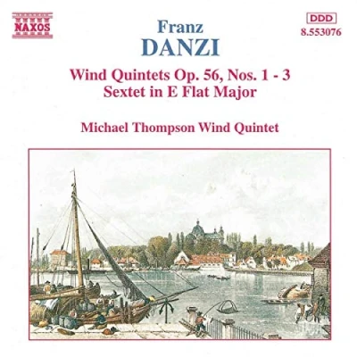 Afbeelding van Michael Thompson Wind Quintet Quintets 1: Op. 56 4 6 (CD)
