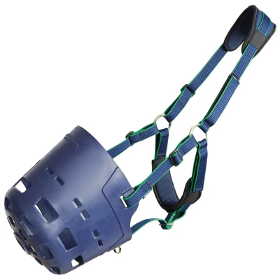 Afbeelding van Flexi Grazer Graasmasker Navy Pony