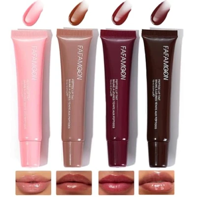 Afbeelding van Set van 4 hydraterende lipgloss