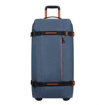 Afbeelding van American Tourister Urban Track Duffle/Wheels L Coated navy/orange Reistas
