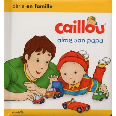 Image de Caillou aime son papa