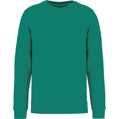 Afbeelding van Native Spirit Ecologische uniseks sweater met ronde hals NS400 Gemstone Green