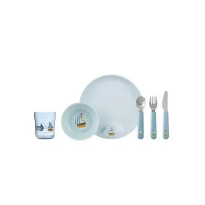 Afbeelding van Mepal Kinderservies Mio 6 delig set Sailors Bay