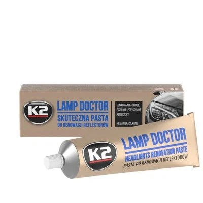 Afbeelding van K2 Lamp Doctor, koplampbehandeling, repareert bekrast glas en laat troebele koplampen weer stralen