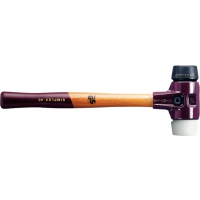 Afbeelding van Halder 3027030 Simplex Hamer Rubber/Superplastic Hout 335gr 30mm