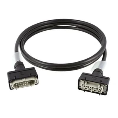 Afbeelding van Contrik CKPE50 AHAH M100 Multicore kabel Harting E16 Zwart