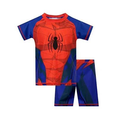 Afbeelding van Marvel Spider Man badpak voor jongens zwempak 18 maanden tot 8 jaar Officiële merchandise, Meerkleurig