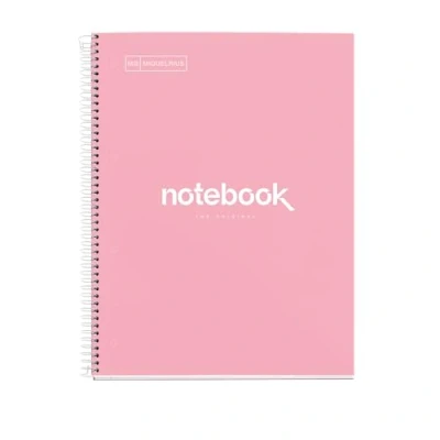 Afbeelding van MIQUELRIUS Notitieboek EMOTIONS A4 geruit 5 x mm 80 vellen extra hard karton roze