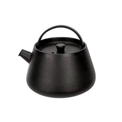 Afbeelding van Cosy &amp; Trendy 4547078 gietijzeren theepot &quot;Billy&quot; 38 CL, zwart