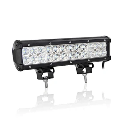 Afbeelding van Willpower led balk, 30 cm, 72 W, ledstrip, 12 V, 24 waterdicht, IP67, lichtbalk, combinatie spot of breedstraler, voor 4 x 4, auto, vrachtwagen, tractor, quad, voertuigen, ATV, UTV