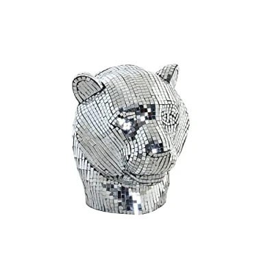 Afbeelding van Decoratieve figuren DKD Home Decor Ziverachtig Luipaard Hars (31 x 27 32 cm)