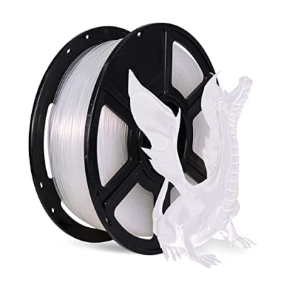 Afbeelding van FLASHFORGE PLA 3D printfilament 1,75 mm, 1 kg/rol voor creatorserie (natuur), transparant 29919