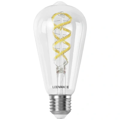 Afbeelding van LEDVANCE 4058075777873 LED lamp Energielabel F (A G) E27 4.8 W = 40 Warmwit tot koudwit, RGB (Ø x h) 64 mm 1 stuk(s)