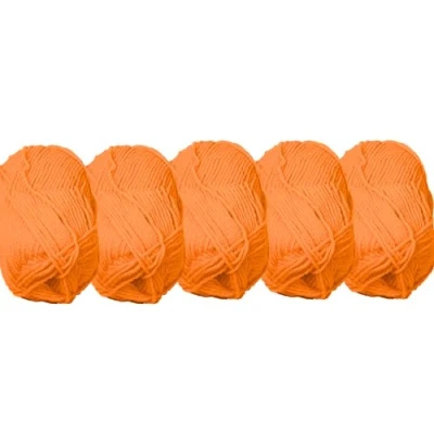 Afbeelding van UV FLOOR 5 stuks neonoranje draden speciaal zwart licht fluorescerend accessoire string art