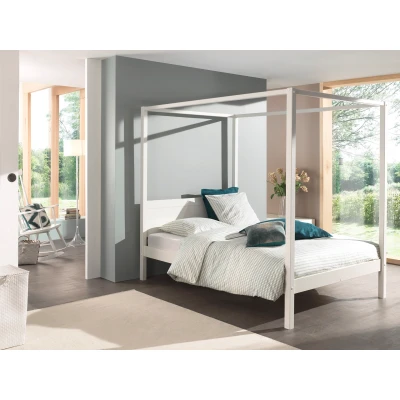 Afbeelding van LUCEVI Pino Hemelbed 140x200cm Wit