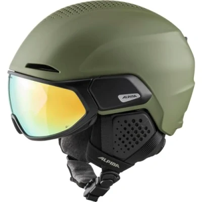 Afbeelding van Alpina Alto Q Lite Skihelm Met Vizier Unisex