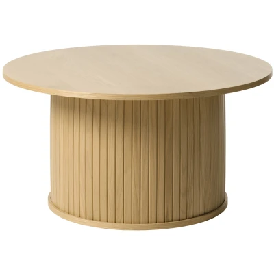 Afbeelding van Hygge Interiors Nola Ronde Salontafel Eiken