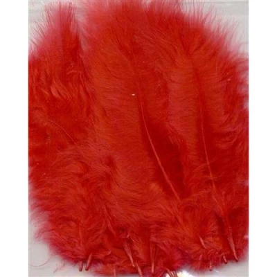 Afbeelding van Marabou knutselveren 8,5 12,5 cm 15 stuks Rood