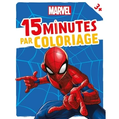 Afbeelding van MARVEL 15 MINUTES PAR COLORIAGE