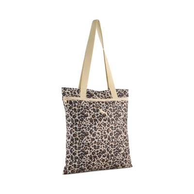 Image de PUMA Pop Tote Women, Accessoires, Toasted Almond/Animal Aop, OSFA