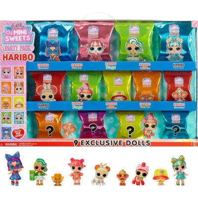 Afbeelding van L.O.L. Surprise! Loves Mini Sweets X Haribo Party Pack Minipop