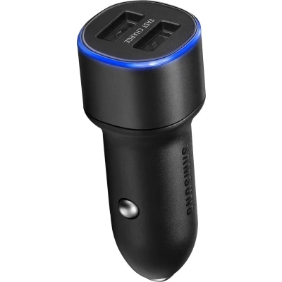Afbeelding van Galaxy Car Charger Duo EP L1100 Autolader Zwart