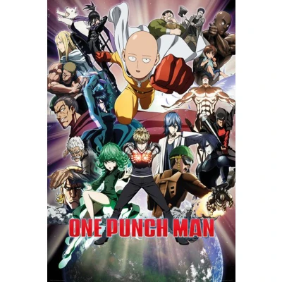 Afbeelding van One Punch Man Karakter Groep Maxi Poster