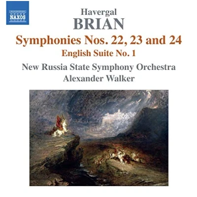 Afbeelding van New Russia State Symphony Orchestra, Alexander Walker Brian: Symphonies Nos. 22, 23 &amp; 24/English Suite No.1 (CD)