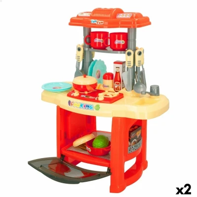 Afbeelding van Speelgoedkeuken Colorbaby 23 Onderdelen 37 x 47 cm
