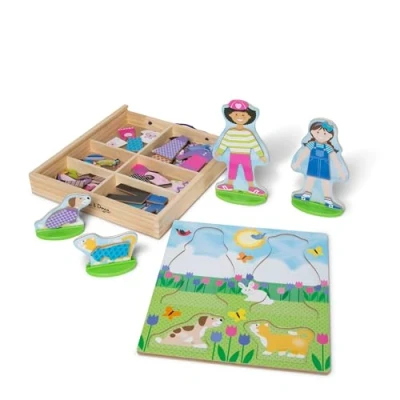 Afbeelding van Melissa &amp; Doug Best Friends Magnetic Dress Up Play Set (19314)
